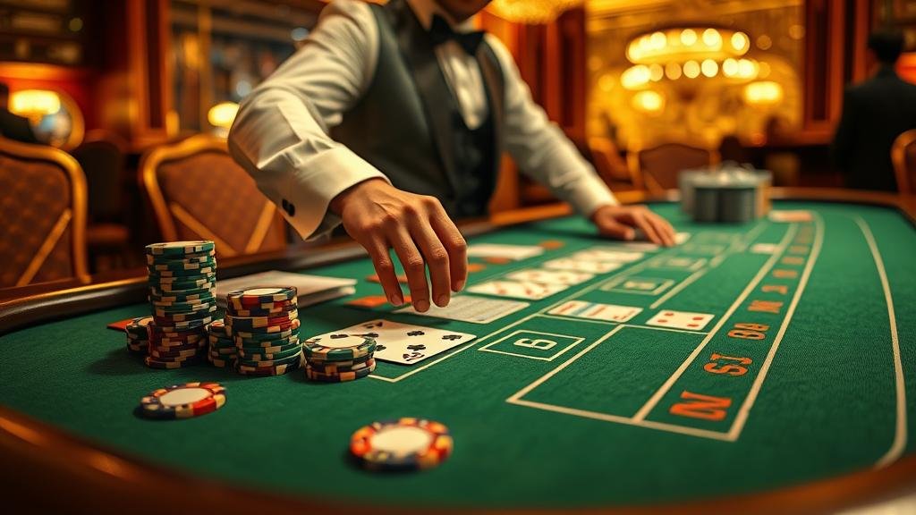 กราฟแสดงสถิติและอัตราต่อรองบาคาร่า