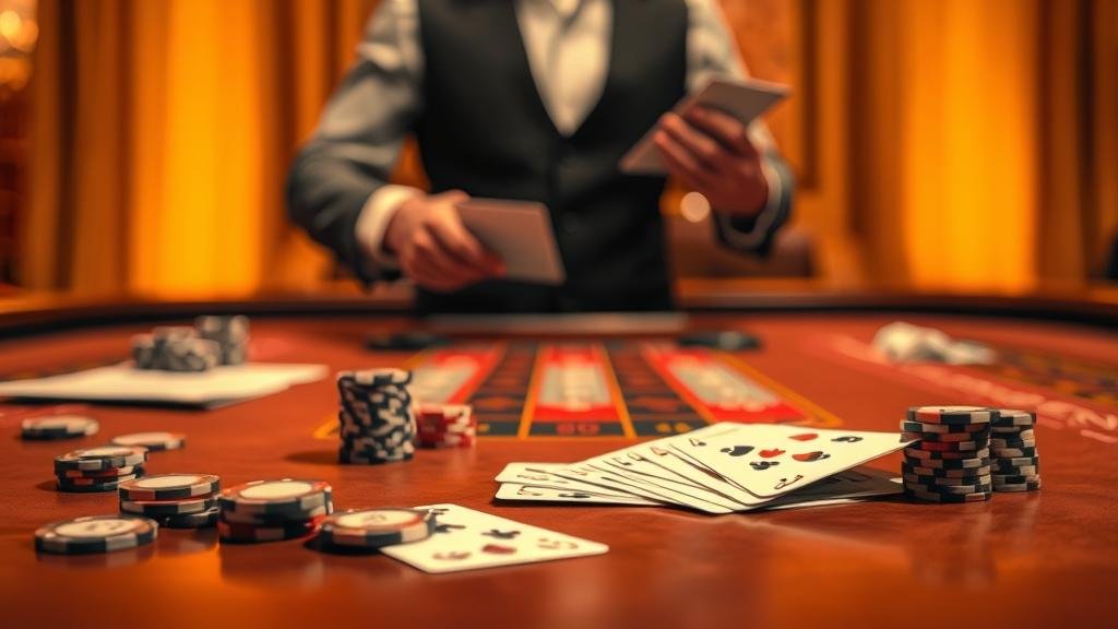 ตัวอย่างการนับแต้มไพ่บาคาร่า