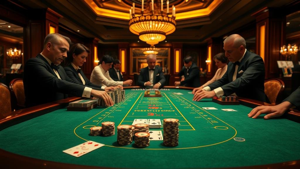 การแสดงผลเค้าไพ่บาคาร่า