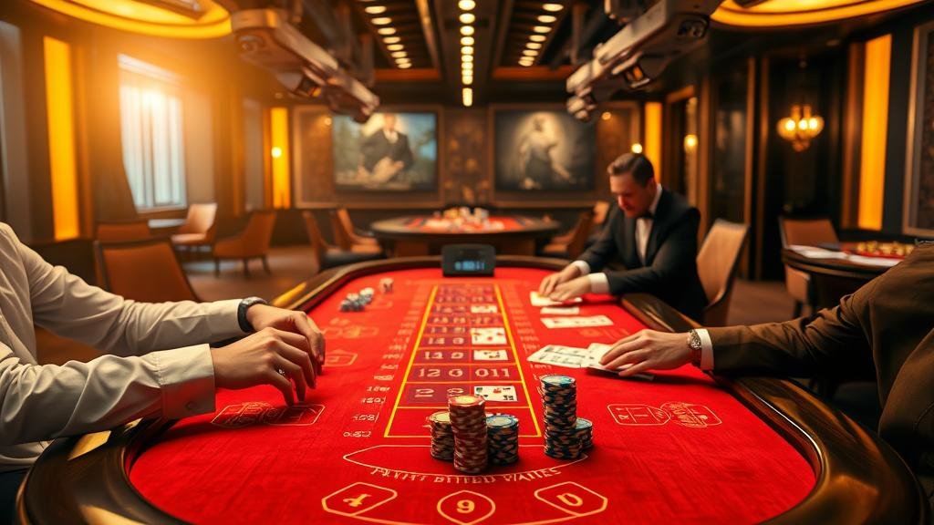 ภาพแสดงกลยุทธ์การอ่านเค้าไพ่บาคาร่า