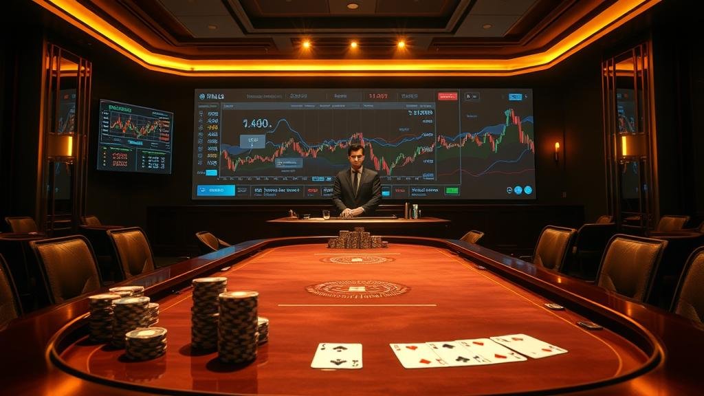 เซียนหวยหุ้นกำลังวิเคราะห์ตัวเลข