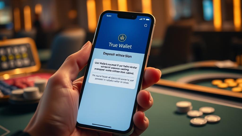 สล็อตเว็บตรง: กลยุทธ์ฝากถอน True Wallet อัจฉริยะ เพิ่มโอกาสชนะแบบมือโปร