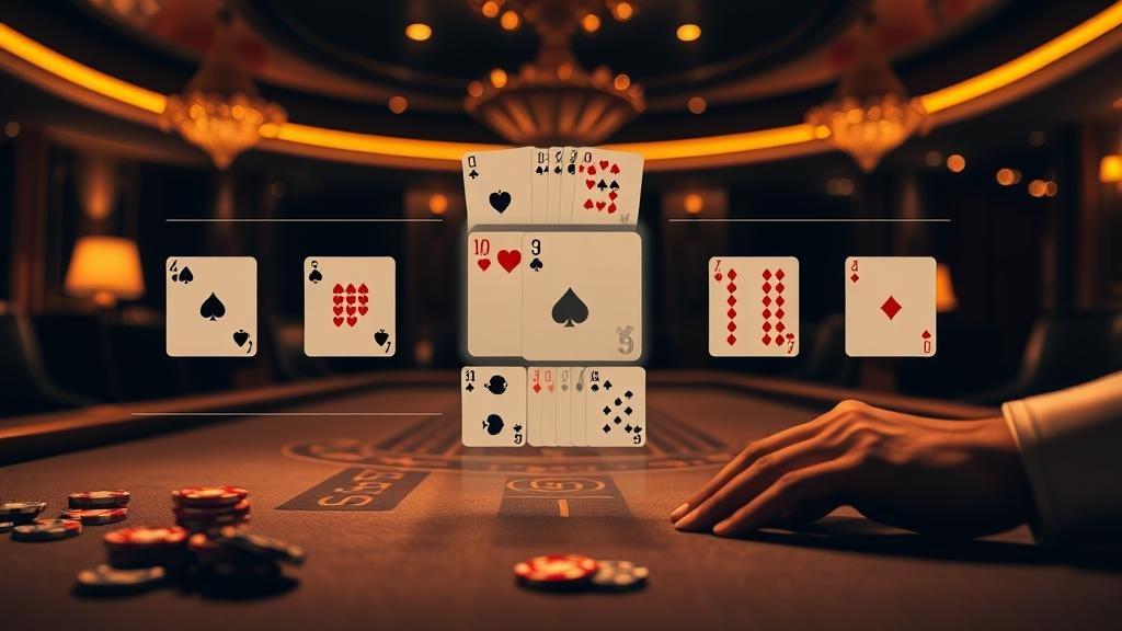 หน้าจอแสดงสถิติเกมบาคาร่าพร้อมกราฟ