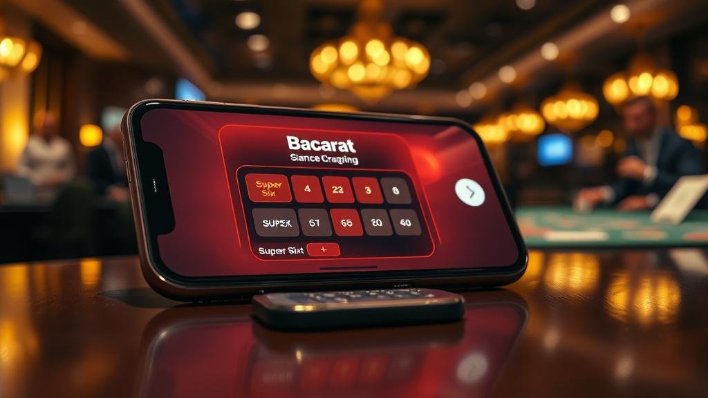 บาคาร่า 2025: คู่มือทดสอบสูตร Super Six บน iOS พร้อมเคล็ดลับเดินเงินแบบประกันภัย