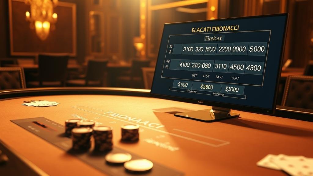 การเล่นบาคาร่าบนแท็บเล็ตพร้อมการวิเคราะห์ฟีโบนัชชี