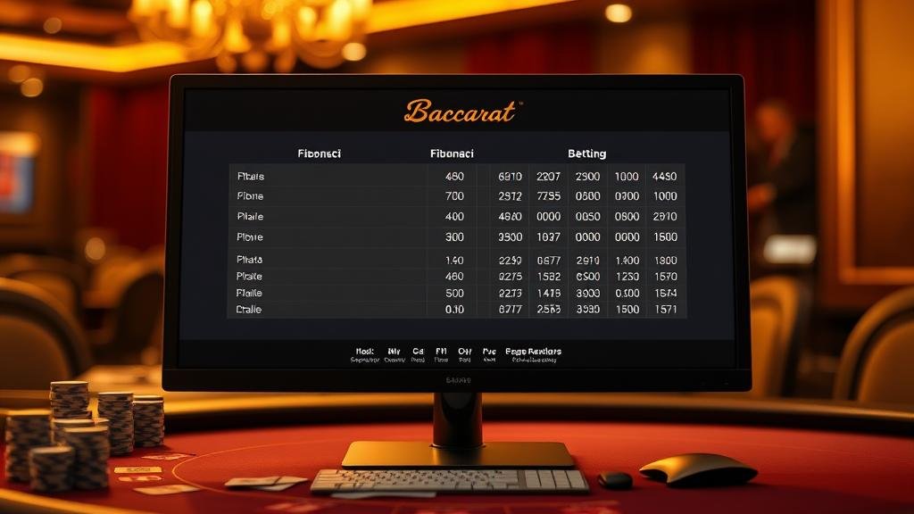 การเล่นบาคาร่าบนมือถือแบบประกันภัยด้วยระบบฟีโบนัชชี