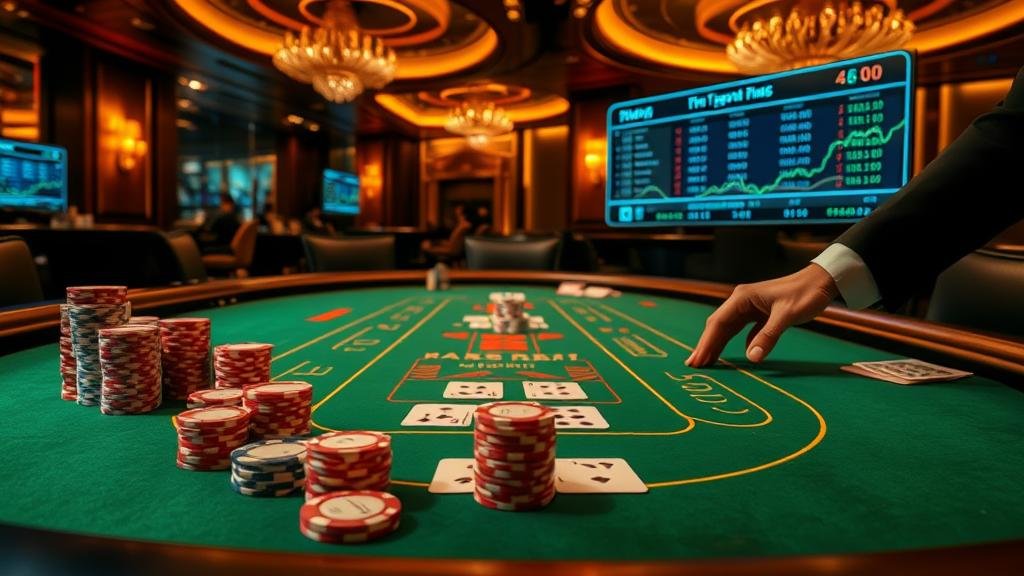 การเล่นบาคาร่าบนแท็บเล็ต