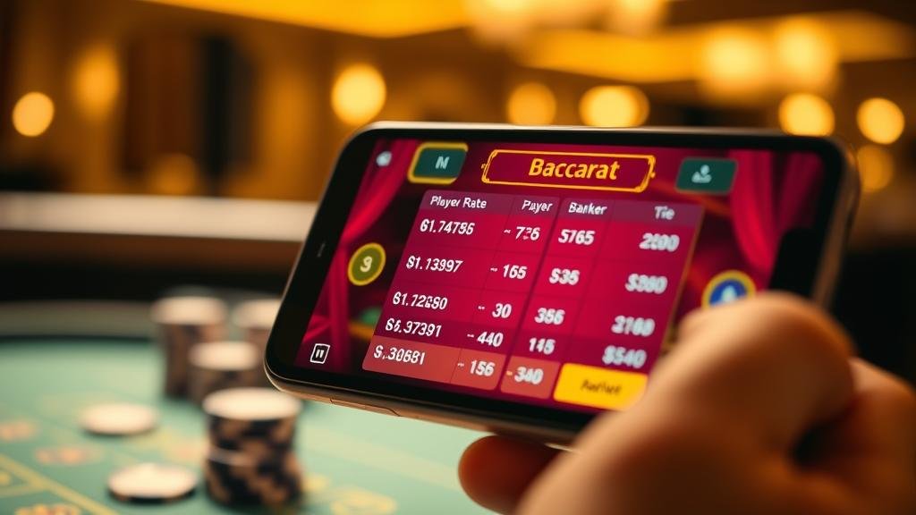 การสมัครและเล่นบาคาร่าบนมือถือด้วยงบน้อย