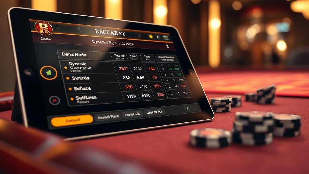 อินโฟกราฟิกกลยุทธ์บาคาร่าและสถิติ