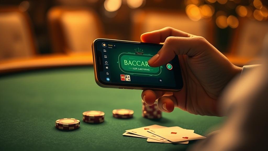 การเล่นบาคาร่าบนคอมพิวเตอร์และมือถือ