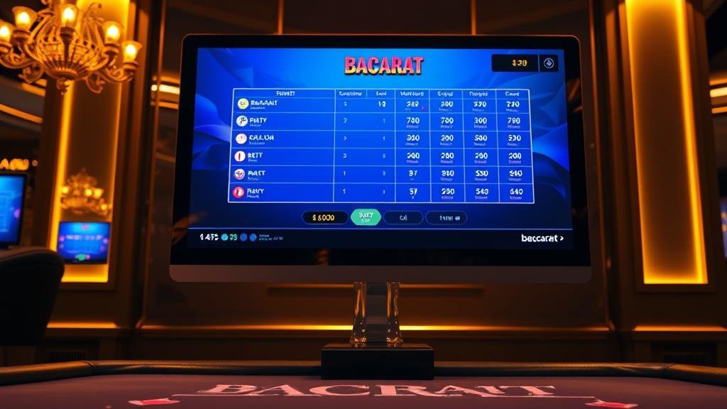 ดีลเลอร์สดกำลังแจกไพ่บาคาร่า