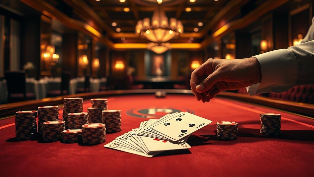 ตัวอย่างเค้าไพ่มังกรและเค้าไพ่ปิงปองในบาคาร่า