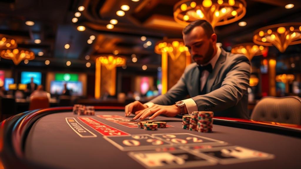 หน้าจอแสดงผลเค้าไพ่บาคาร่าแบบดิจิทัล