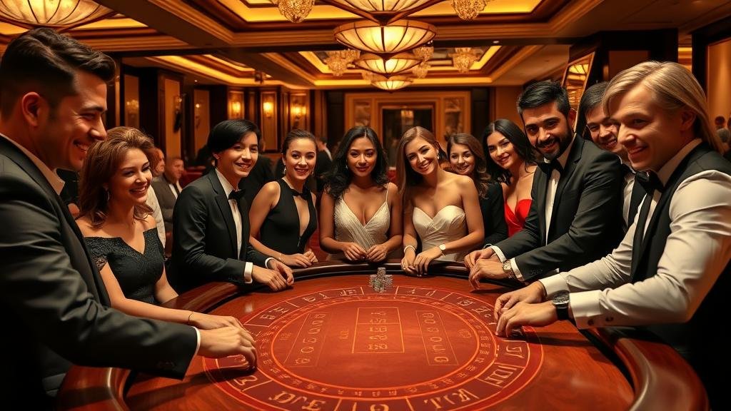 โลโก้ค่ายบาคาร่าชั้นนำ Asia Gaming, SA Gaming, Evolution Gaming, WM Casino