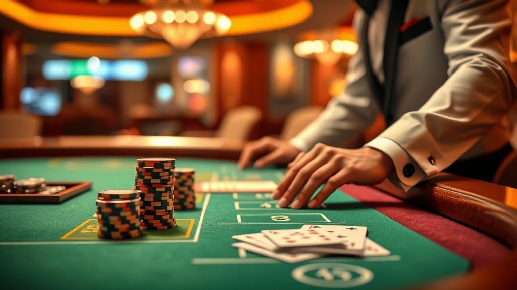 ตัวอย่างเค้าไพ่บาคาร่าที่ใช้ในการวิเคราะห์