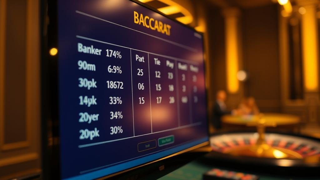 รวมหน้าจอเกมบาคาร่าจากค่ายต่างๆ