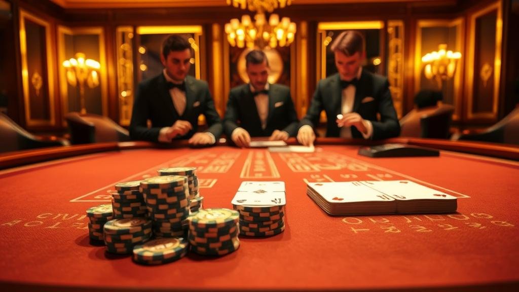 หน้าจอเล่นบาคาร่า WM Casino บนเดสก์ท็อป