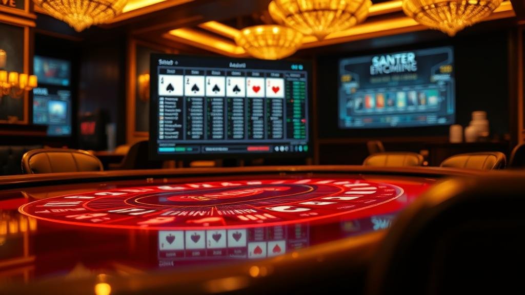 การบันทึกผลบาคาร่าบนแท็บเล็ต