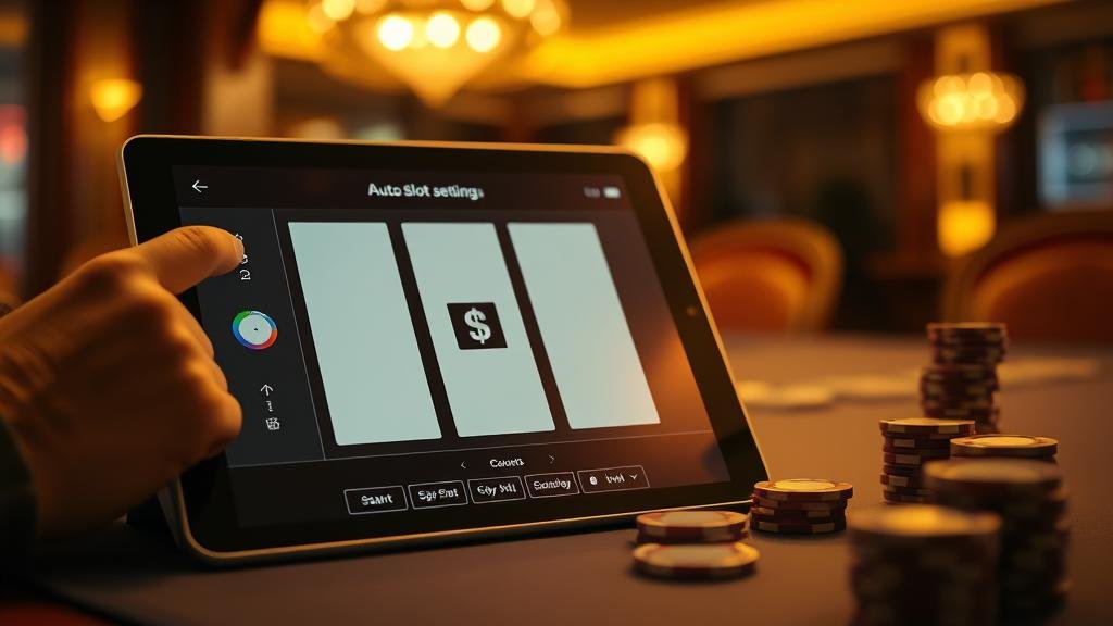 ผู้เล่นสล็อตทำกำไรบนแท็บเล็ต