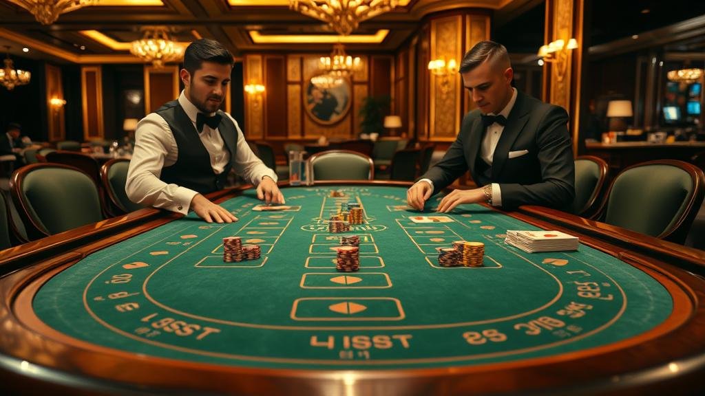 กราฟแสดงผลกำไรจากการเล่นบาคาร่า