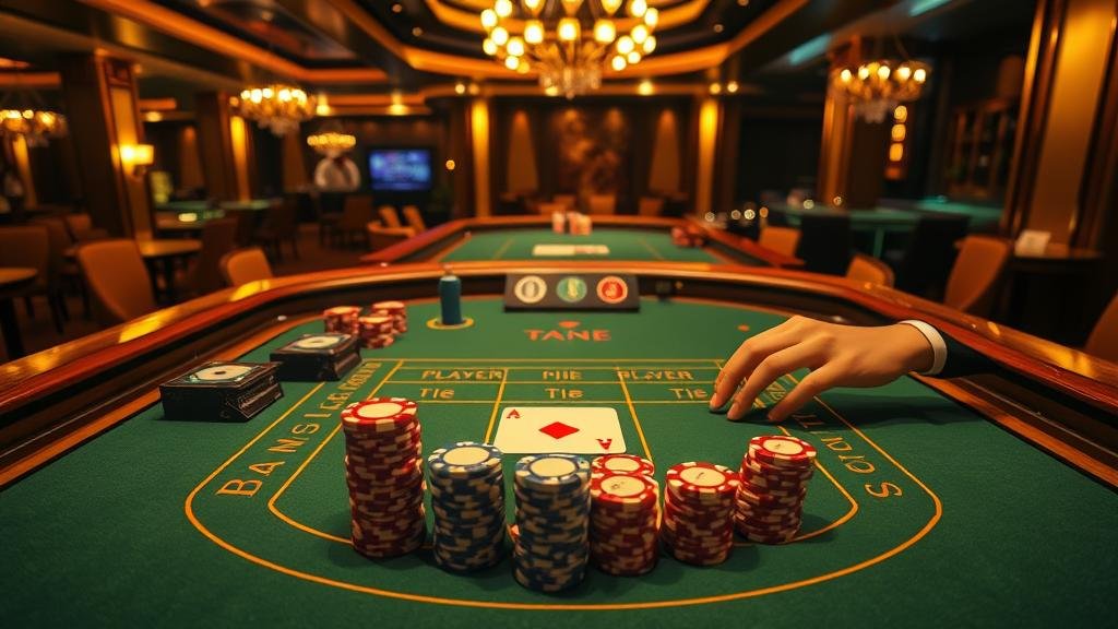 ภาพแสดงเค้าไพ่มังกรบาคาร่า