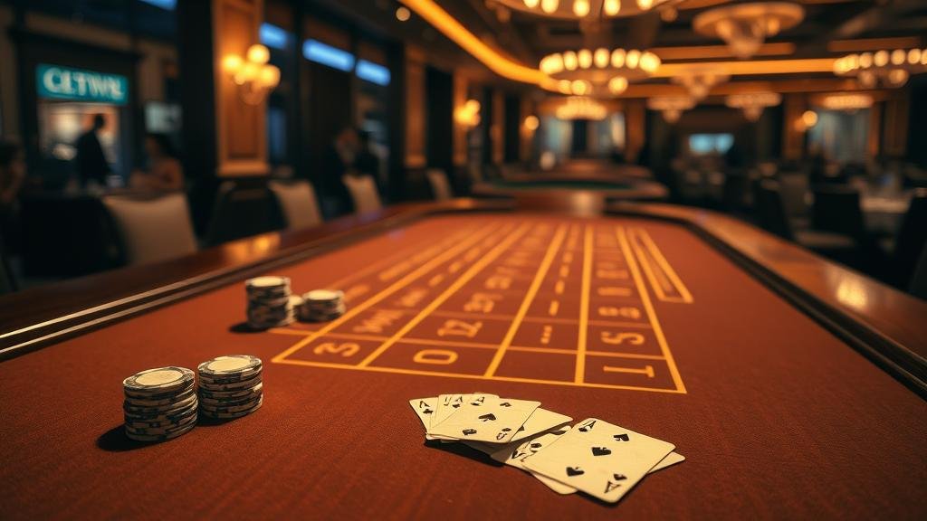 ภาพแสดงเค้าไพ่ปิงปองบาคาร่า