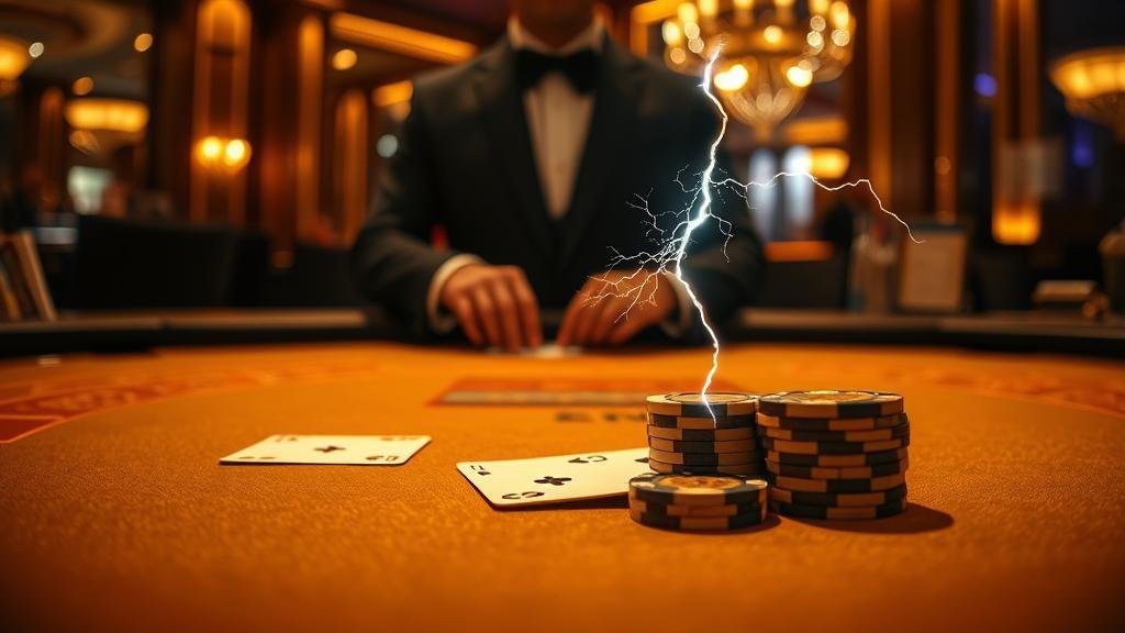 ตัวอย่างเค้าไพ่มังกรในบาคาร่า