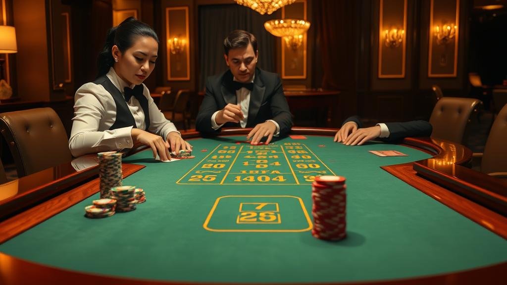 โต๊ะบาคาร่าไลฟ์สด SA Gaming