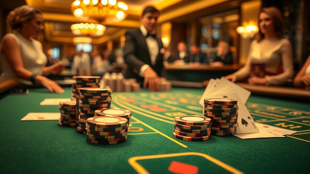 ตัวอย่างเค้าไพ่บาคาร่า: มังกร, ปิงปอง, สามตัด