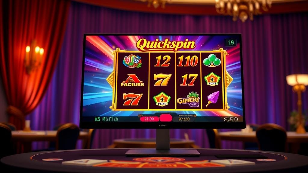 สล็อตทุนน้อย 2025: เทคนิคเลือกเกมค่าย Quickspin เข้าโบนัสไว ได้ผลจริง