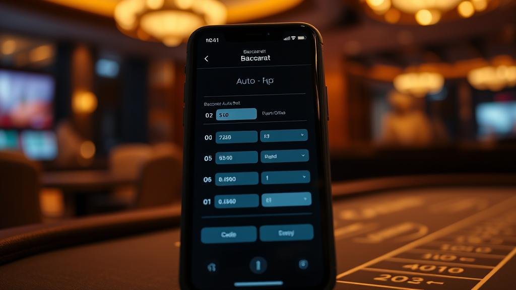 บาคาร่าโหมดออโต้: คู่มือตั้งค่าบอททำเงินฉบับโปร 2025 การันตีเว็บตรง