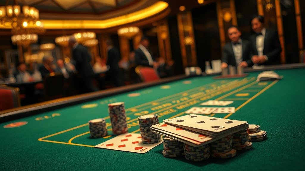 ผู้เล่นงบน้อยกำลังสนุกกับบาคาร่าบนมือถือ