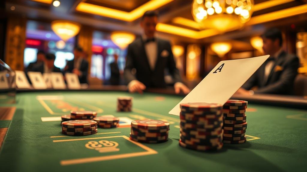 ตัวอย่างเค้าไพ่บาคาร่าสองตัด