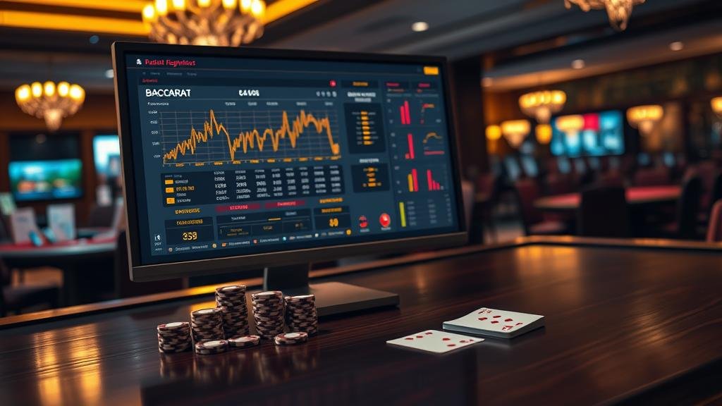 ตารางบาคาร่าแสดงอัตราจ่ายและพื้นที่วางเดิมพัน