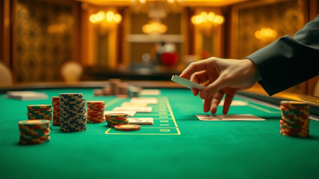 ตัวอย่างเค้าไพ่มังกรและปิงปองในบาคาร่า