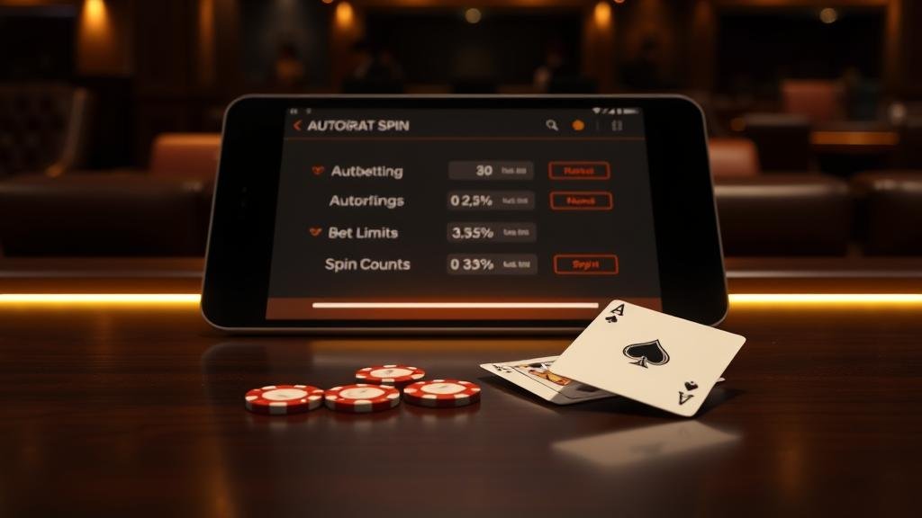 การเล่นบาคาร่าด้วย AutoSpin ผ่านมือถือ