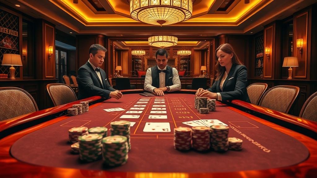 ตัวอย่างเค้าไพ่มังกรในบาคาร่า