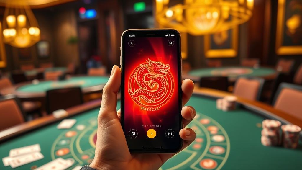 หน้าจอเกมบาคาร่าเว็บตรงบนมือถือ