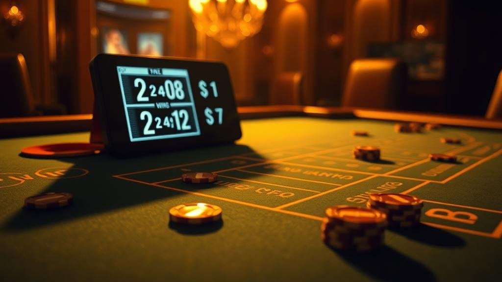 ตัวอย่างเค้าไพ่สลับคู่ในเกมบาคาร่า