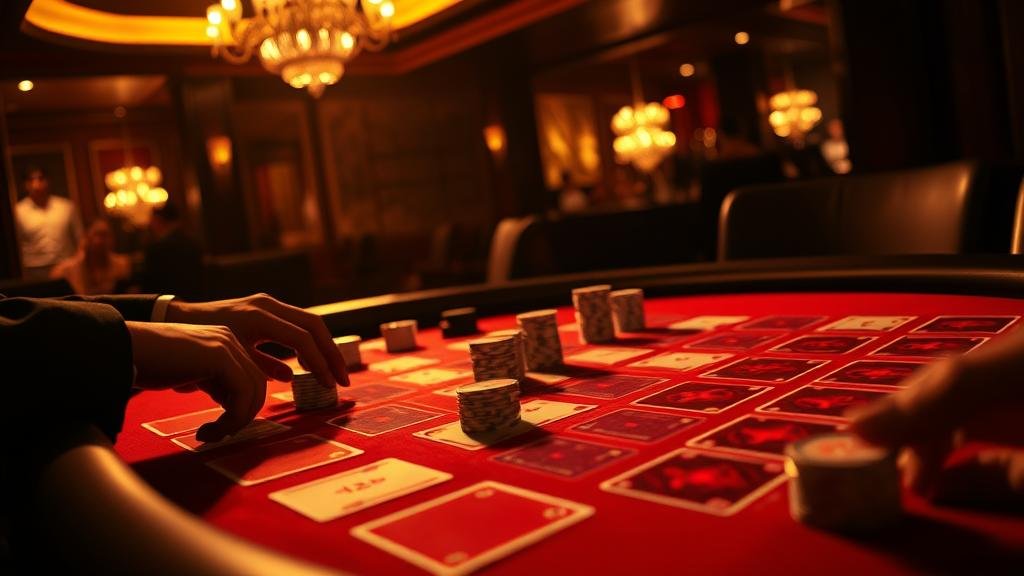 ตารางแสดงผลเค้าไพ่บาคาร่าสองตัด