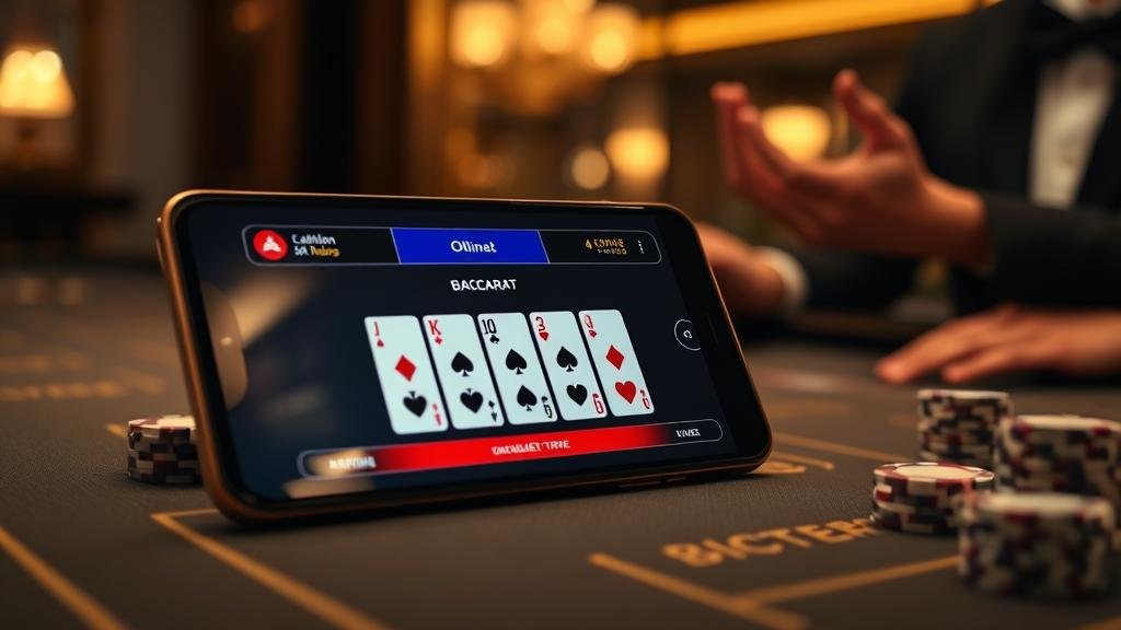 นักพนันวางแผนกลยุทธ์บาคาร่า