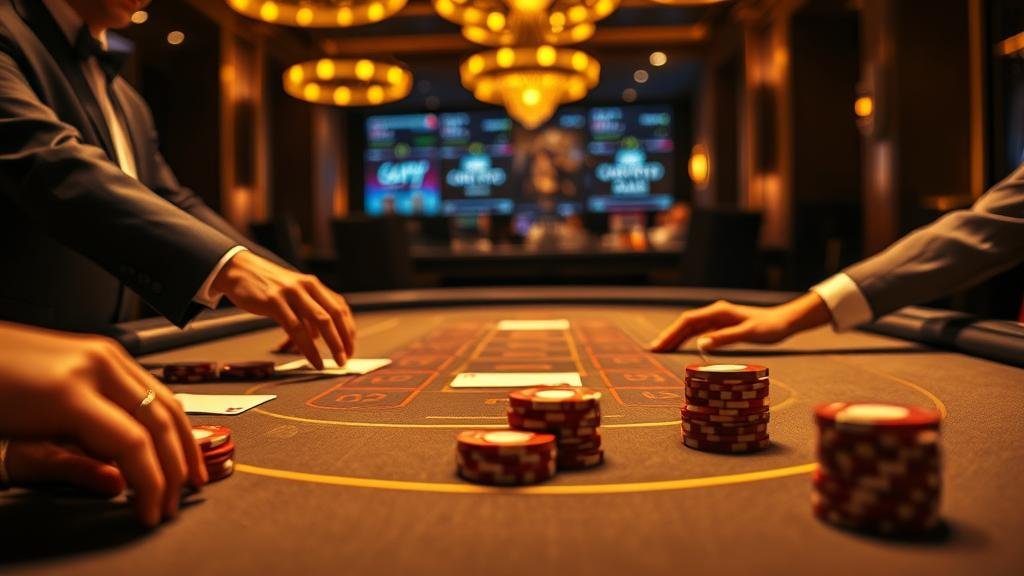 การเล่นบาคาร่าบนแท็บเล็ต