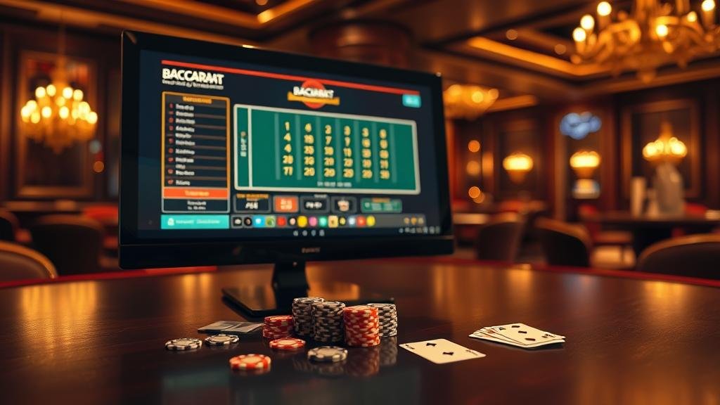 การเล่นบาคาร่าบนแท็บเล็ต