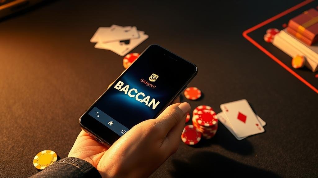 สูตรบาคาร่า SA Gaming: เพิ่มโอกาสชนะแบบไม่มีค่าคอมฯ บนมือถือ ภายใน 5 นาที