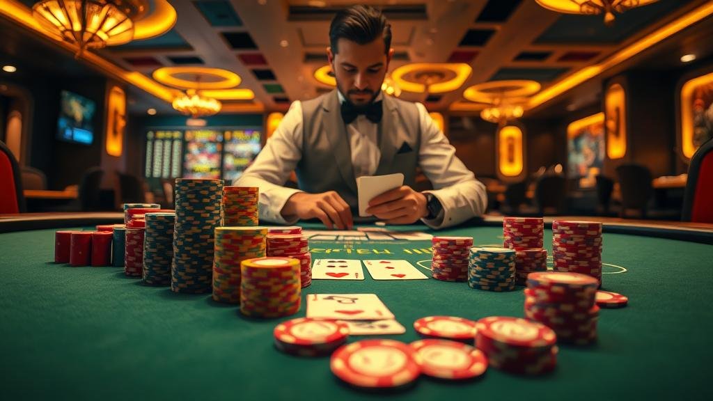 โลโก้และหน้าจอเกมจากค่ายบาคาร่าชั้นนำ