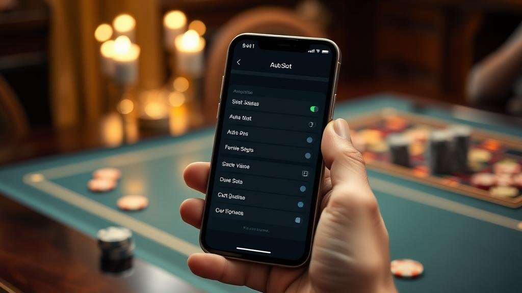 การตั้งค่าออโต้สล็อตบนมือถือ Android