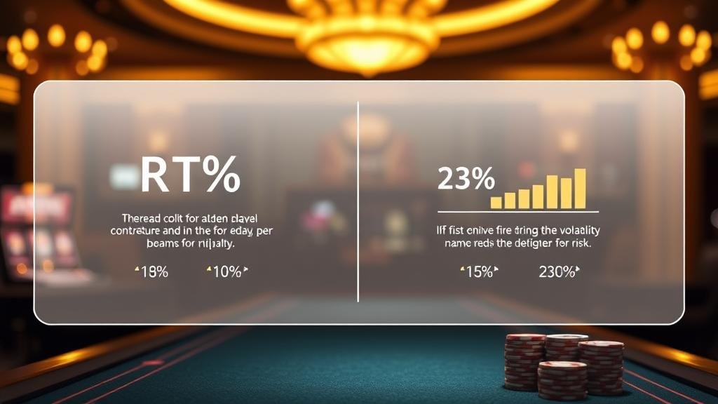 หน้าจอเกมสล็อต Wazdan แสดงค่า RTP