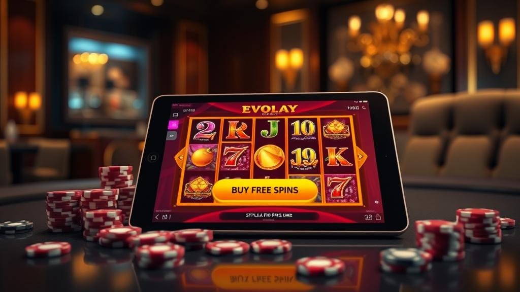 การทดลองเล่นสล็อตบนแท็บเล็ต