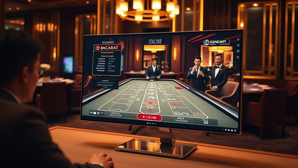 กราฟแสดงกลยุทธ์บาคาร่าและเป้าหมายกำไร