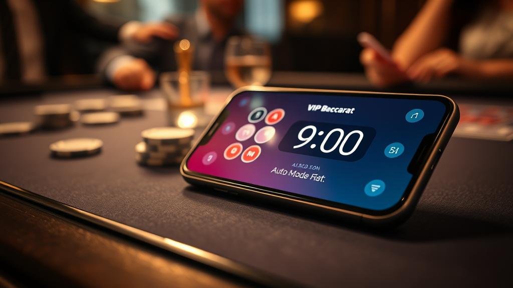 บาคาร่าวีไอพี: คู่มือโหมดออโต้ฉบับโปร 2025 ทำเงินง่าย ไม่ผ่านเอเย่นต์